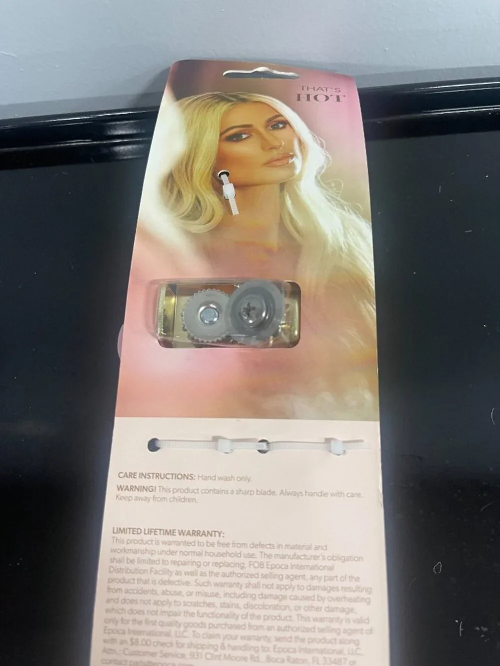 Paris Hilton Pink Gold Can Opener Built-In Bottle Opener New
